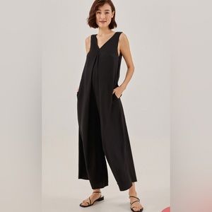 Maternity Wide Leg Jumpsuit Romper